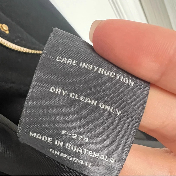 Vince Camuto Black Pea Coat size S - Picture 9 of 12